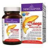 New Chapter Wholemega Whole Fish Oil 1000 mg - 180 Count