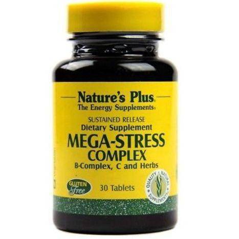 Nature's Plus Mega-Stress Complex - 30 Tablets