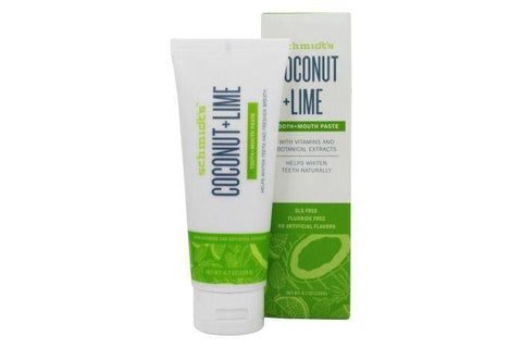 Schmidts Tooth+Mouth Paste, Coconut + Lime - 4.7 Ounces