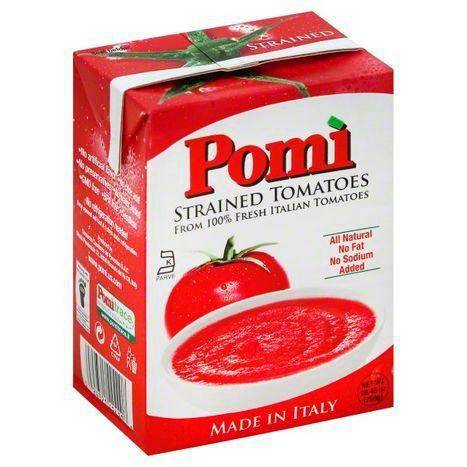 Pomi Tomatoes, Strained - 26.46 Ounces