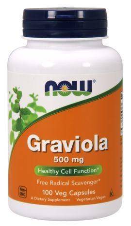 Now Graviola 500MG - 100 Veg Capsules