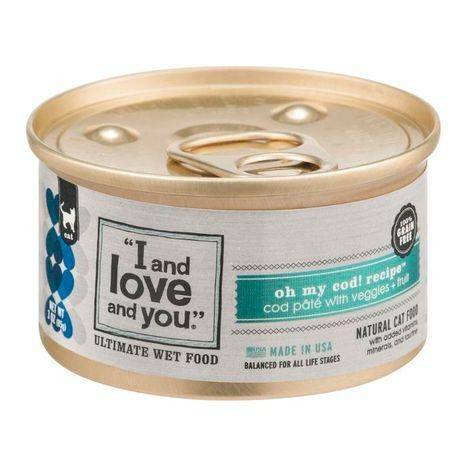 I and Love and You Cat Food, Ultimate Wet, Oh My Cod! Recipe - 3 Ounces