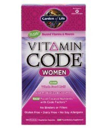 Garden of Life Vitamin Code Women Multivitamin - 120 Count