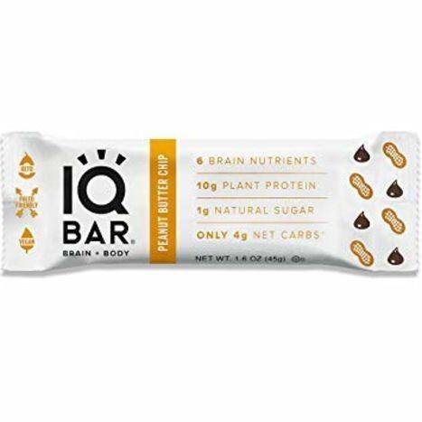 IQ Bar Brain + Body Bar Peanut Butter Chip - 1.6 Ounces