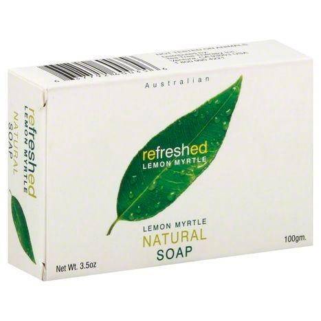 Refreshed Lemon Myrtle Soap, Lemon Myrtle, Australian - 3.5 Ounces