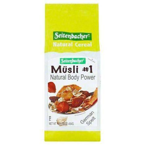 Seitenbacher Cereal, Natural, Musli No. 1, Natural Body Powder - 16 Ounces