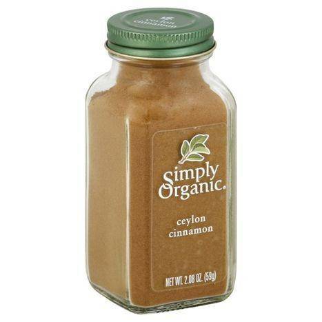 Simply Organic Cinnamon, Ceylon - 2.08 Ounces