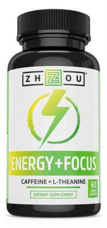 Zhou Nutrition, Energy + Focus Capsules - 60 Count