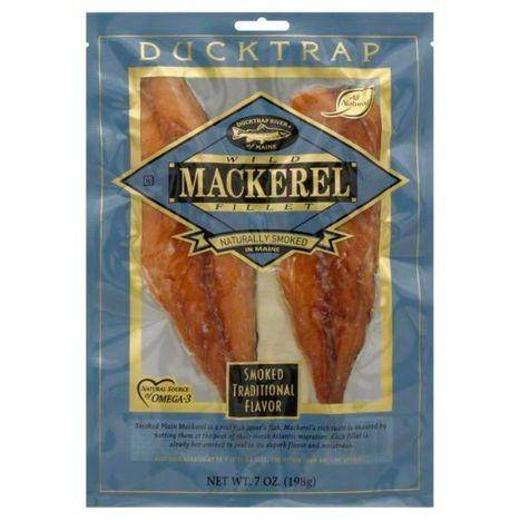 Ducktrap Mackerel, Wild, Fillet - 7 Ounces