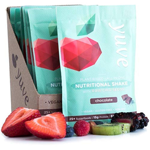 Yuve Nutritional Shake With Raw Chia Seeds Chocolate-1.25 Oz