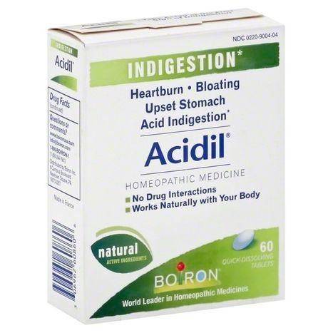 Boiron Acidil, Quick-Dissolving Tablets - 60 Each