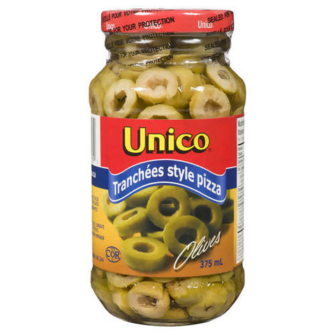 Sliced Pizza Style Olives 375ml