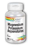 Solaray Magnesium & Potassium Asporotates with Bromelain - 120 Vegetarian Caps