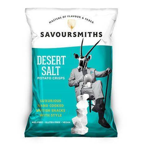 Savoursmith's Desert Salt Potato Chips - 5.29 Ounces