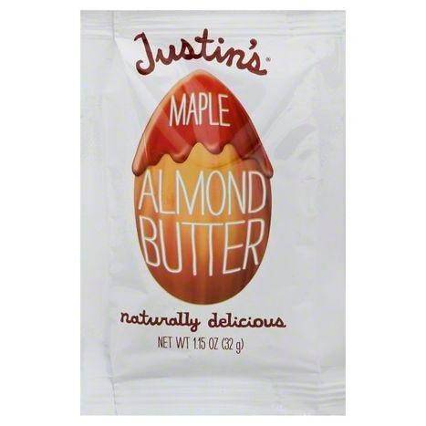 Justins Almond Butter, Maple - 1.15 Ounces