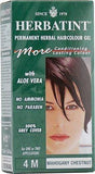 Herbatint 4M Permanent Herbal Mahogany Chestnut Haircolor Gel Kit